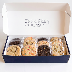 12 cookie gift box from Carrington Cookies