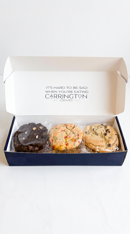 8 cookie gift box – Carrington Cookies